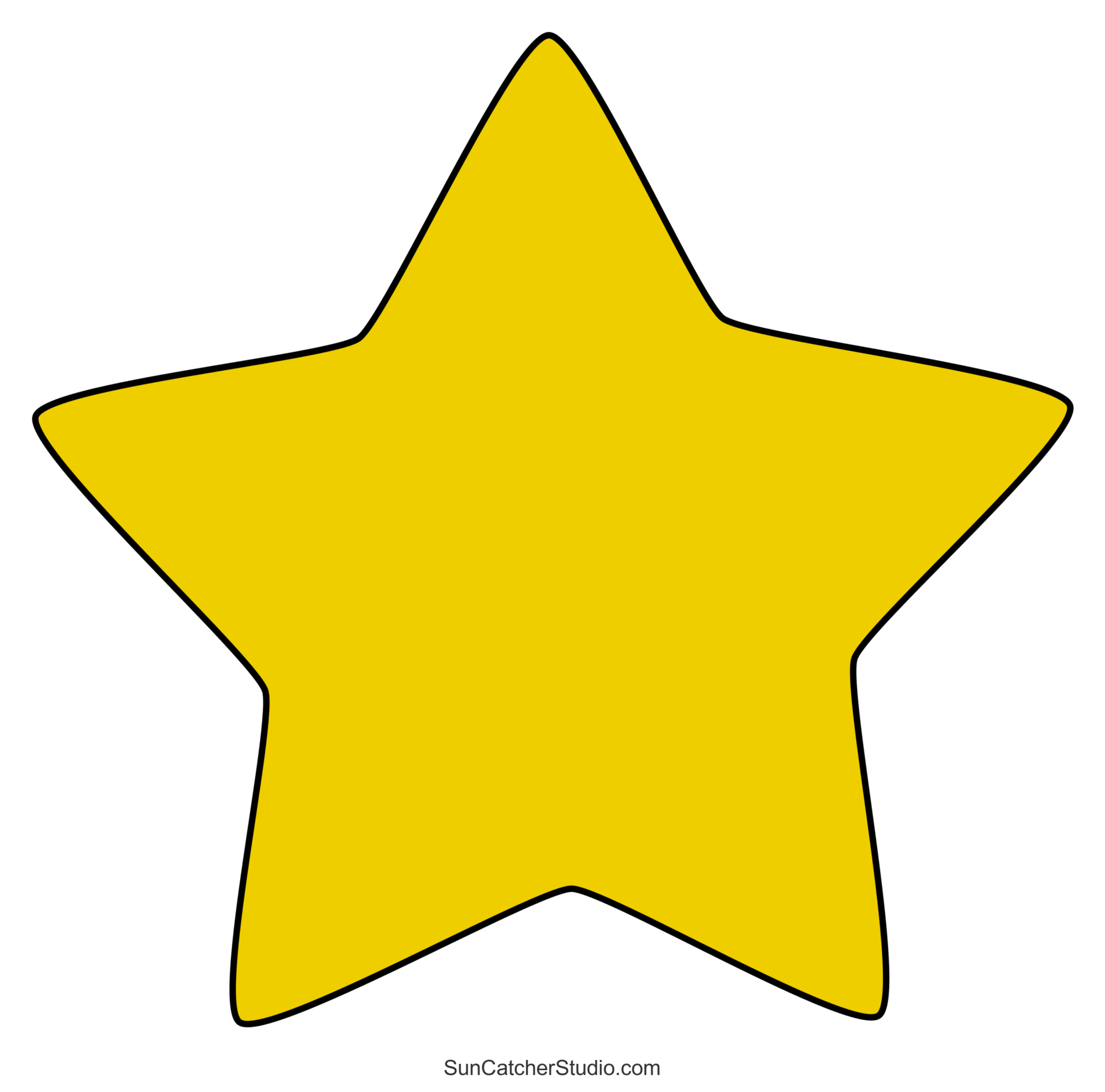 Free Printable Large Star Template Free Printable Large Star Template