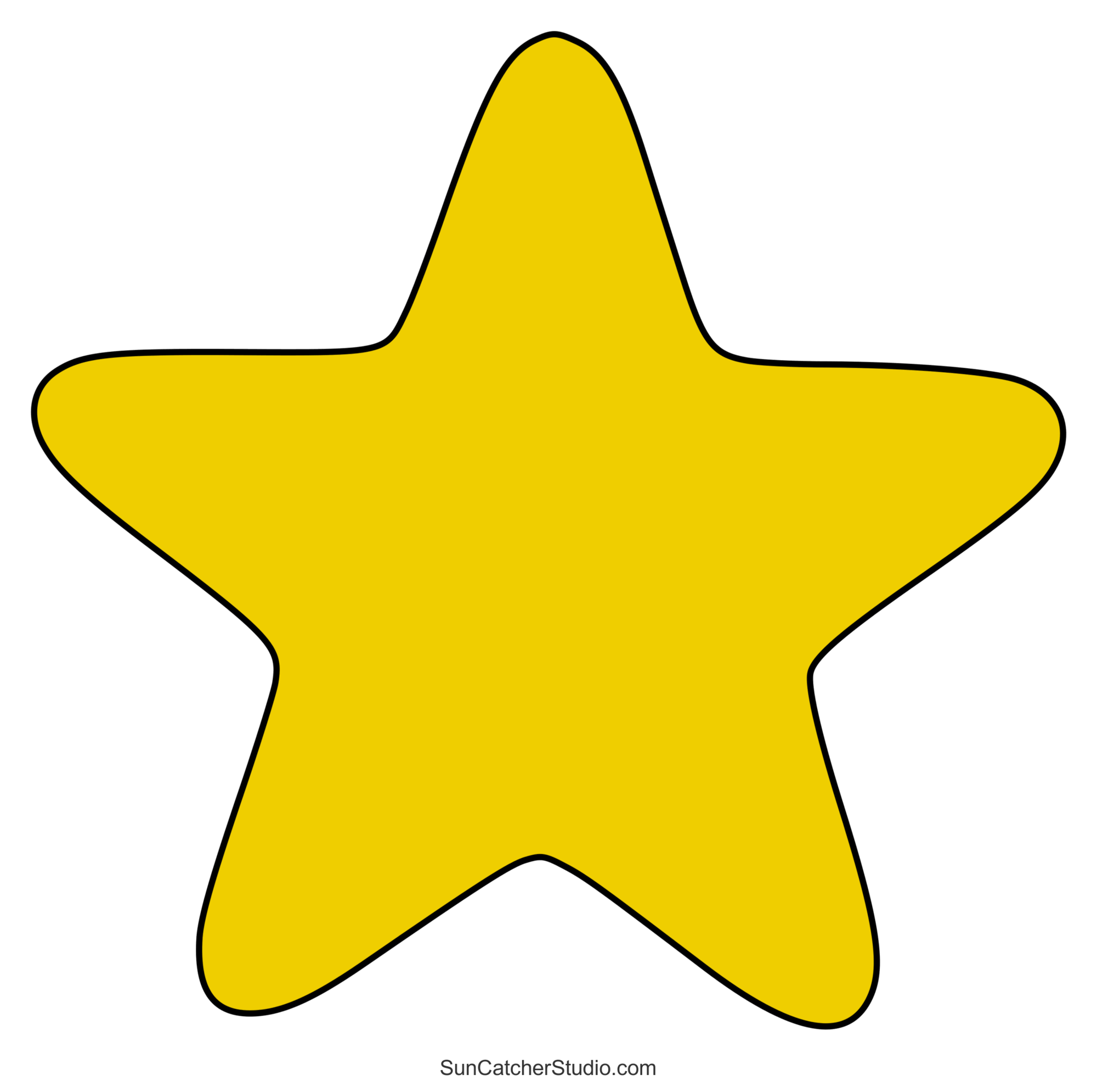 Stars Printable Template
