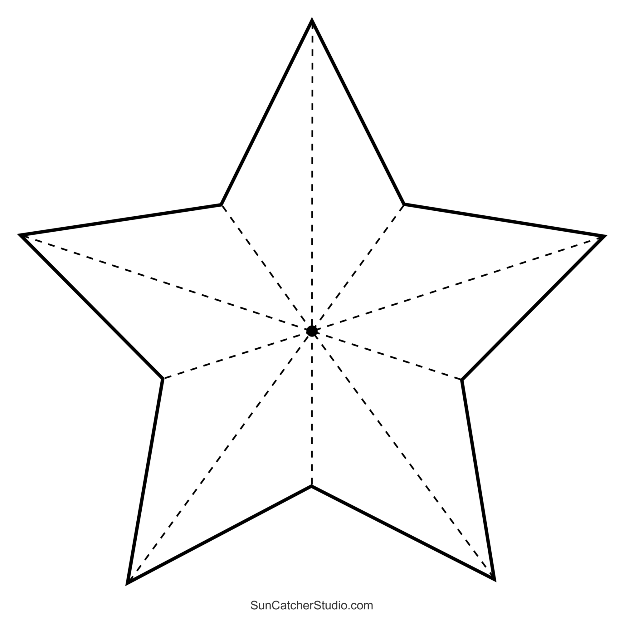 Star Patterns And Templates Stencils And Clip Art Designs Free 