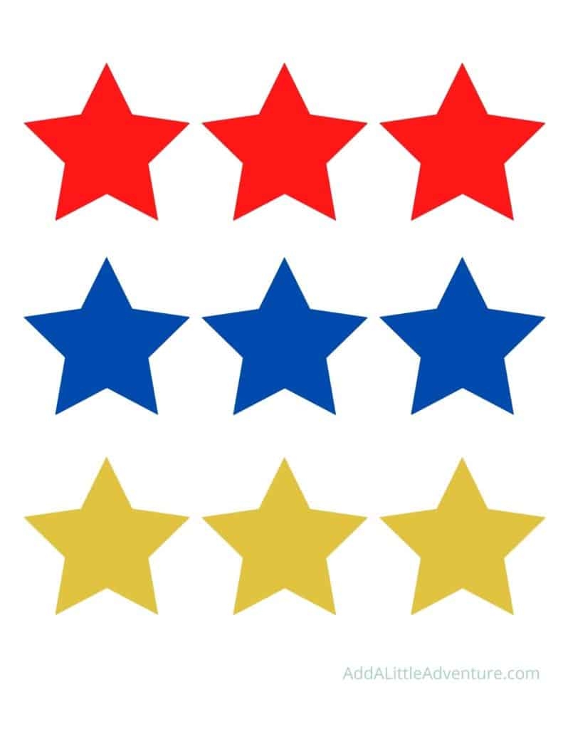 Star Templates Small Medium And Large Add A Little Adventure Star Templates Small Medium And Large Add A Little Adventure