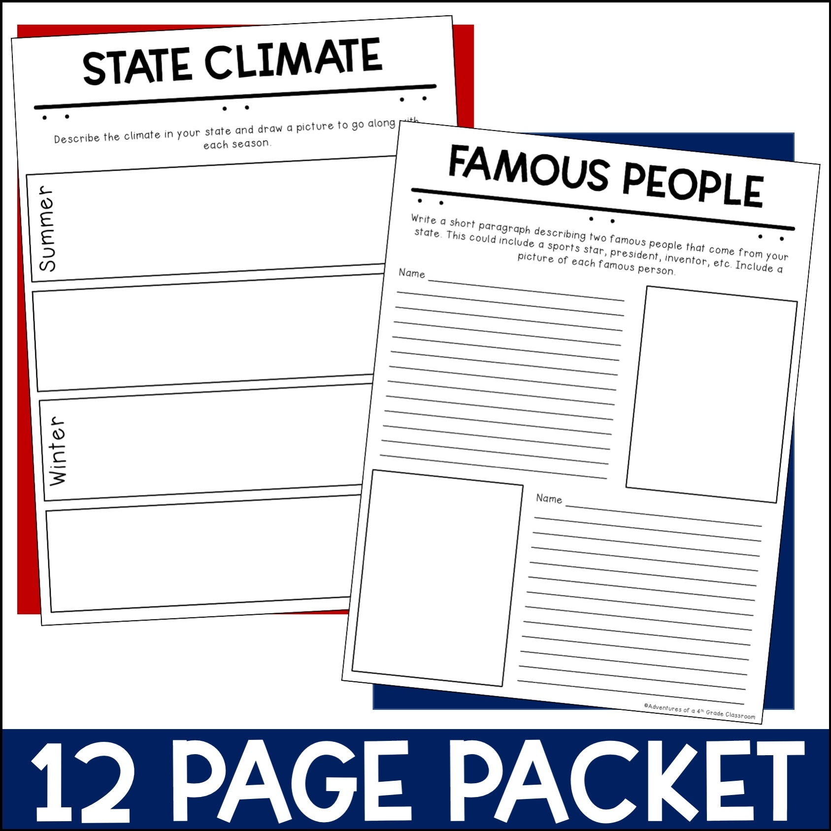 Free Printable State Report Template