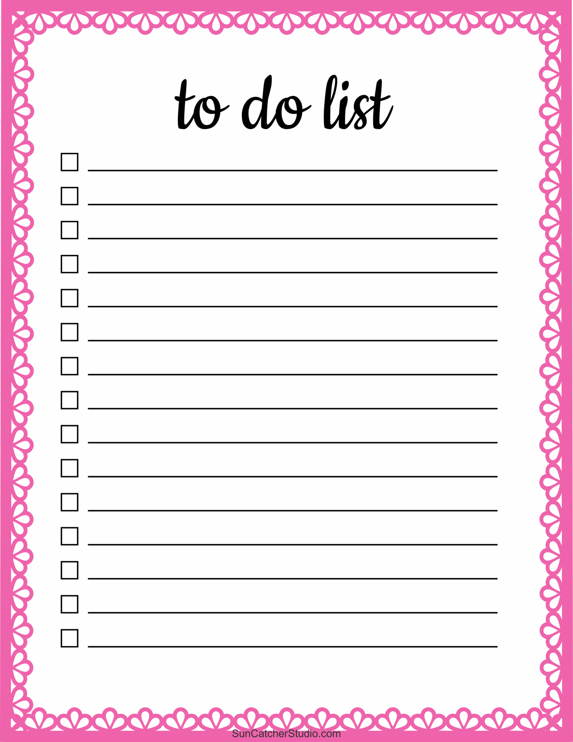Template Free Printable