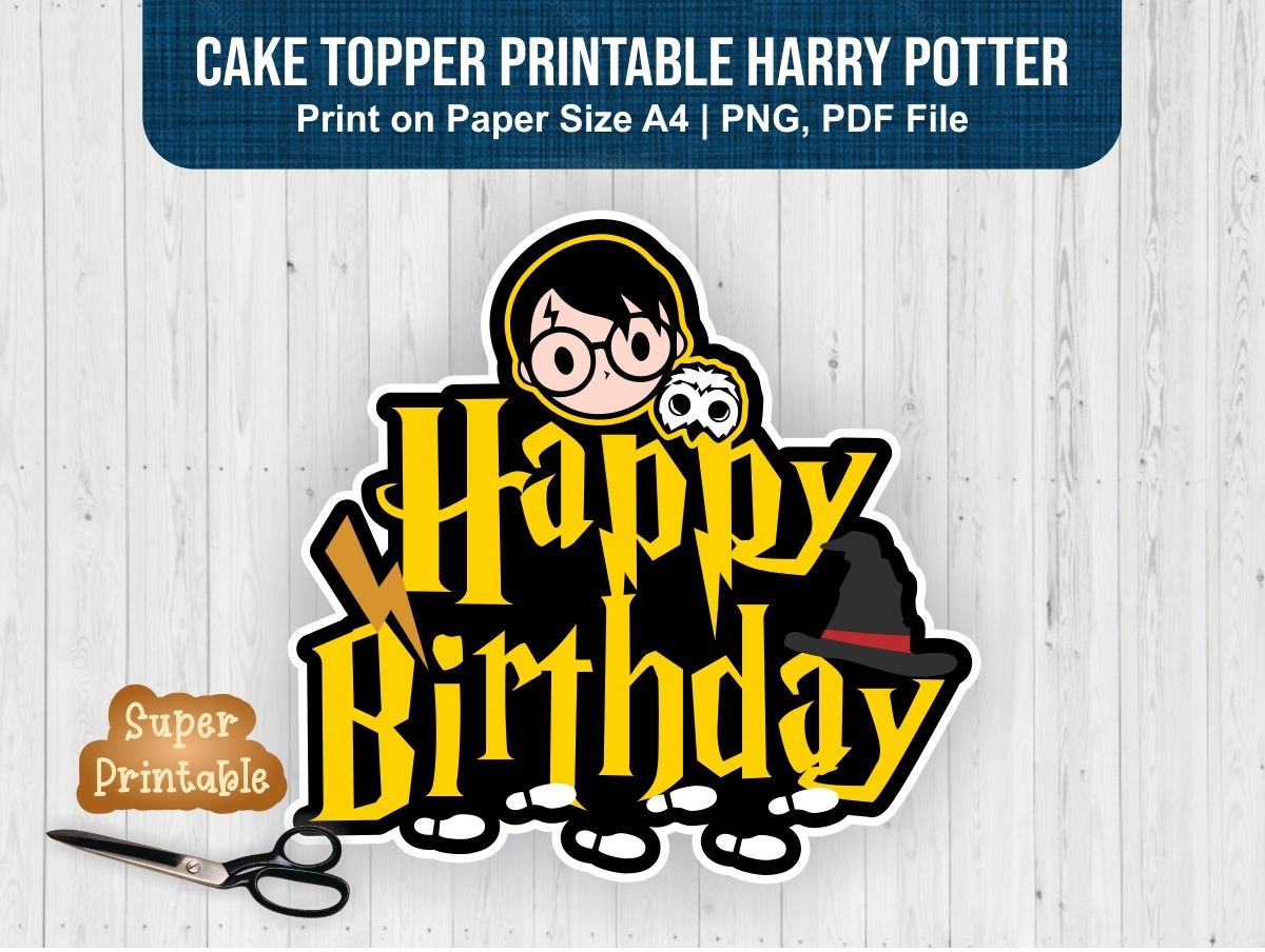 Tortendeko Geburtstag Customized Harry Potter Cake Topper Harry 