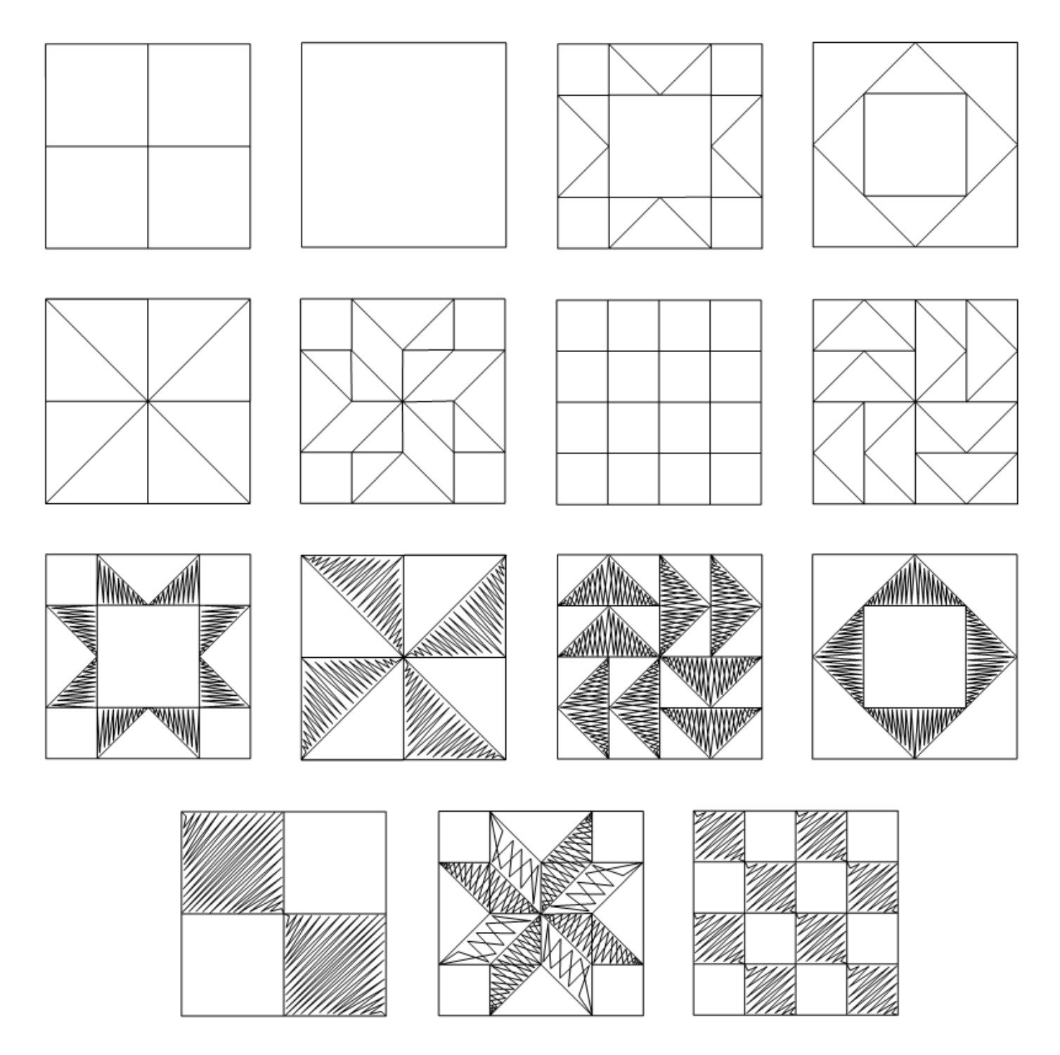 Wholecloth And Project Patterns Worksheets Library