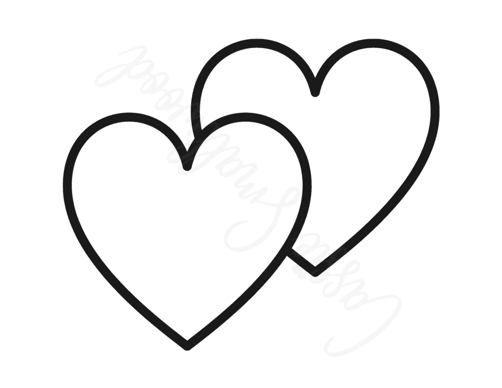 Heart Template Printable Free