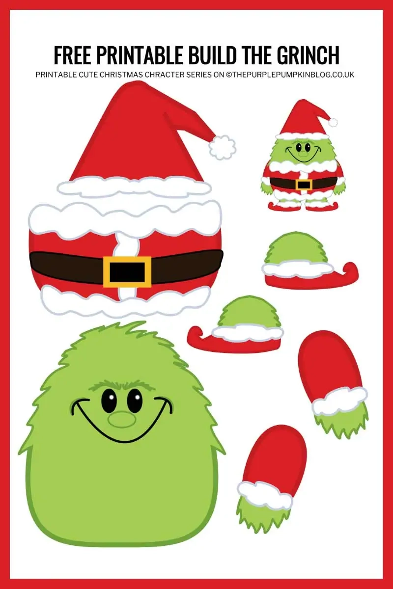 Free Printable Grinch Templates