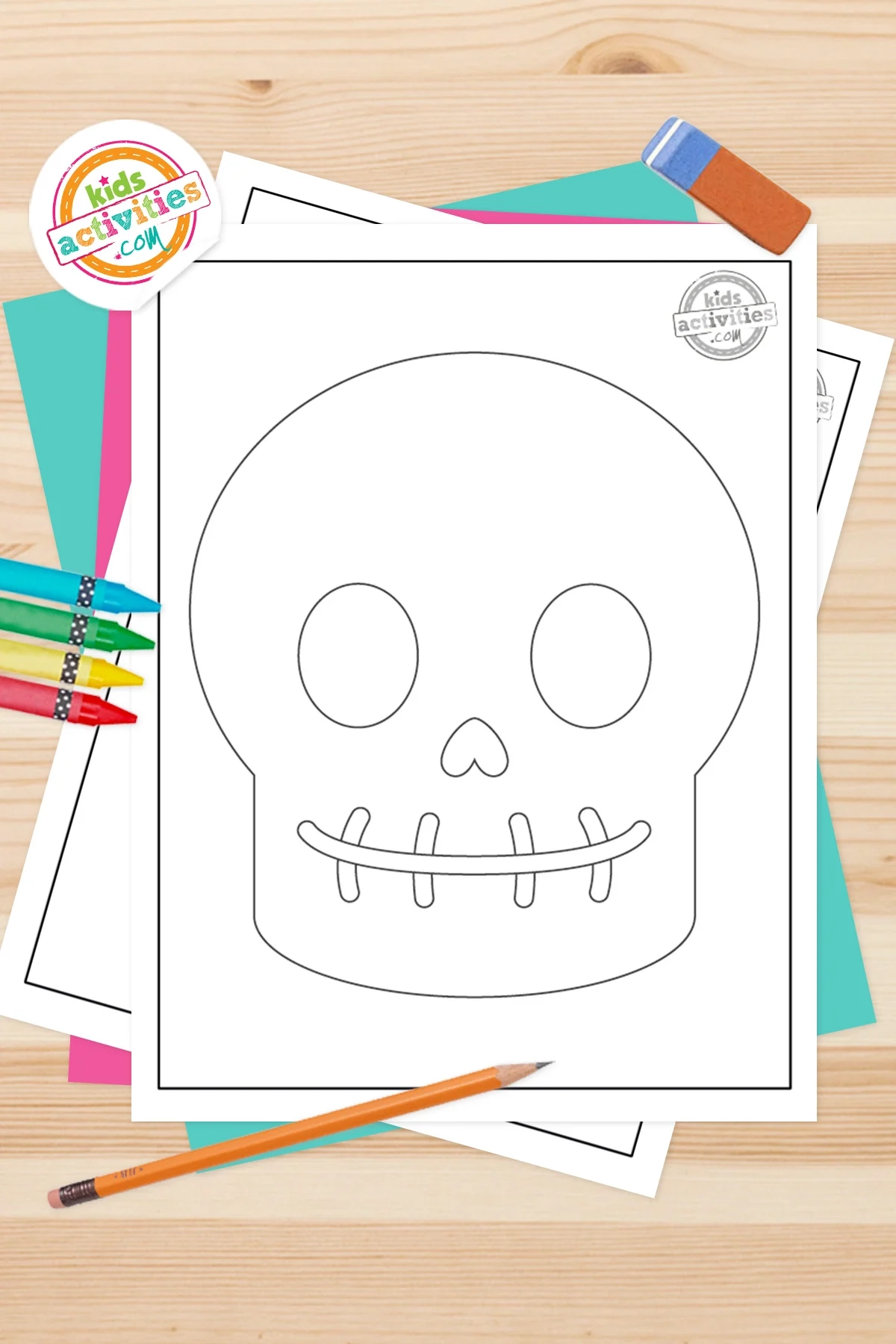 Skull Printable Template