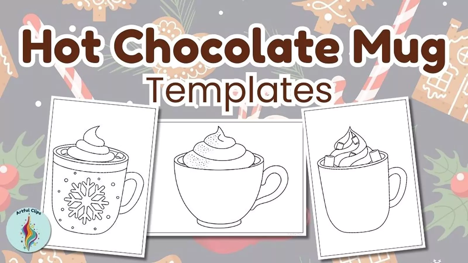 Hot Cocoa Mug Template Printable Hot Cocoa Mug Template Printable