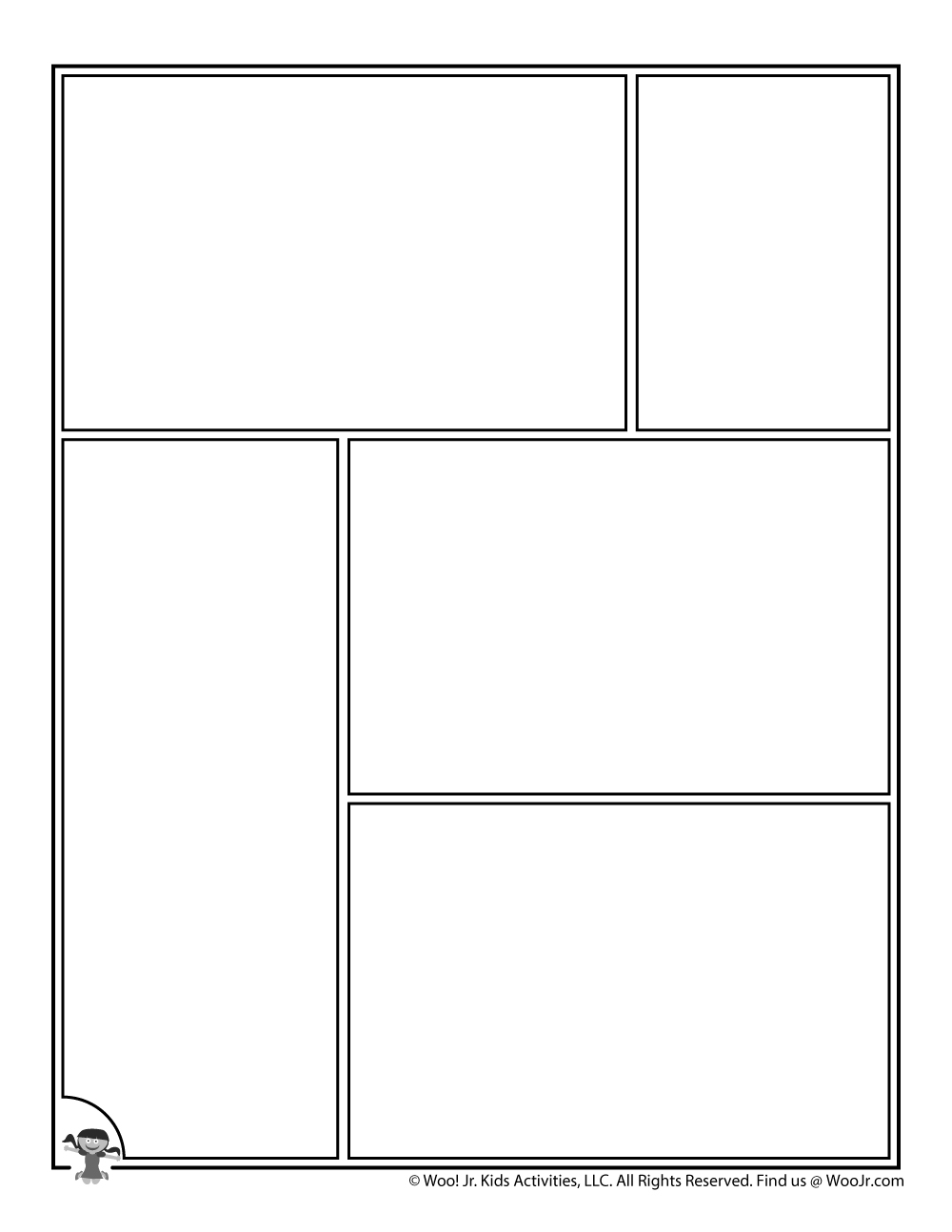 Comic Template Printable