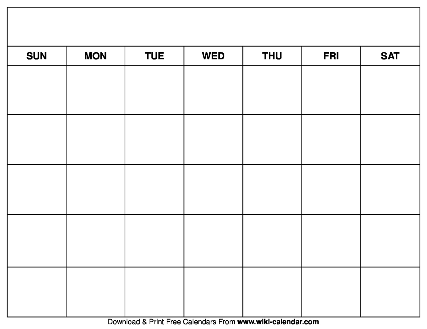 Blank Schedule Template Printable Blank Schedule Template Printable
