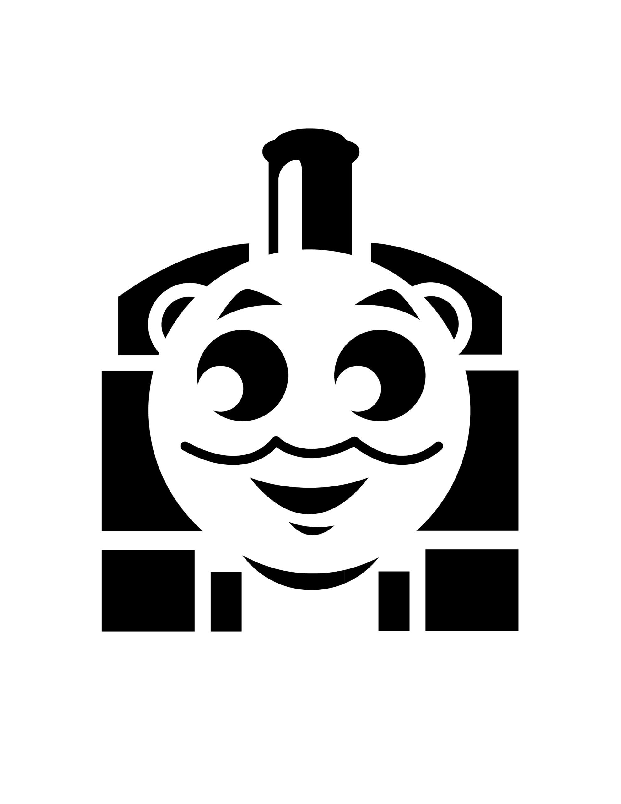 Thomas amp Friends Pumpkin Stencil Pumpkin Pattern Pumpkin 